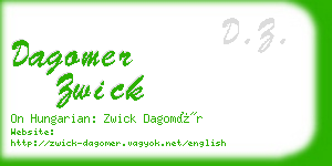 dagomer zwick business card